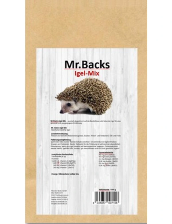 Mr. Backs Igelfutter-Mix