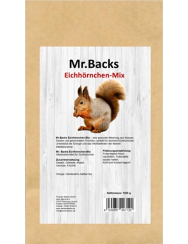 Mr. Backs Eichhörnchen-Mix
