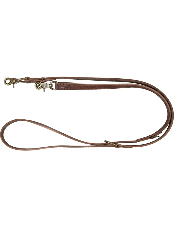 TRIXIE Rustic Fettleder-V-Leine