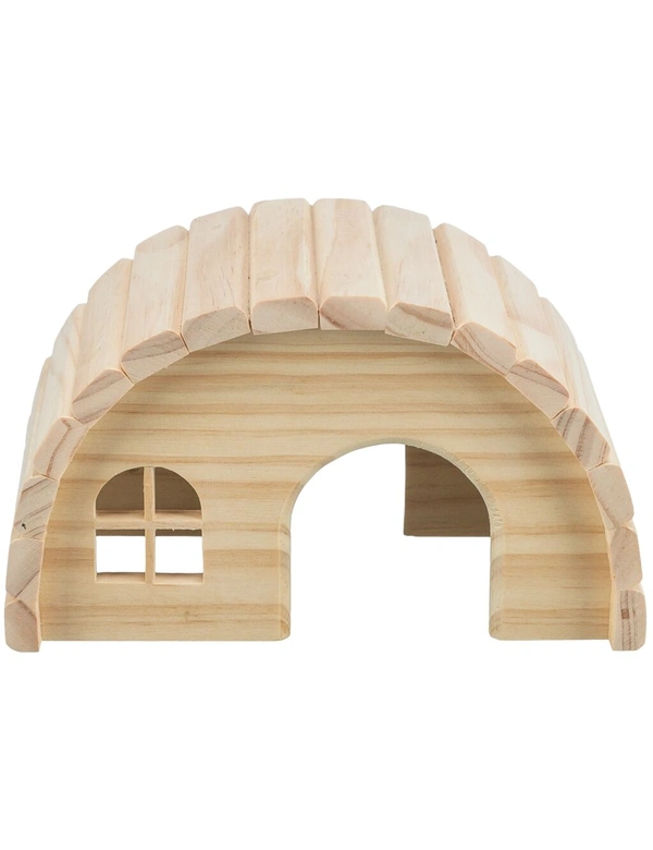 TRIXIE Holz-Haus halbrund Hamster