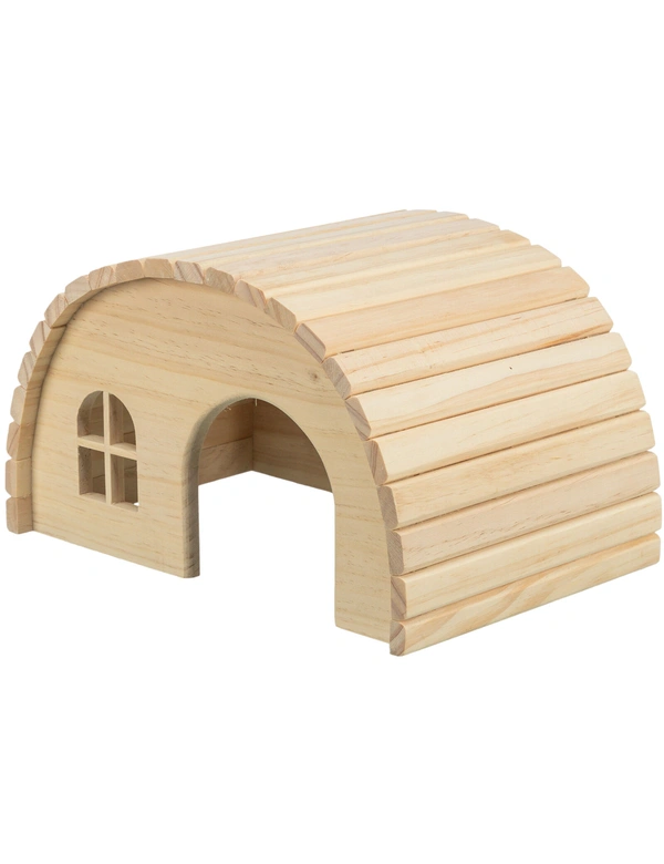TRIXIE Holz-Haus halbrund große HA/DG