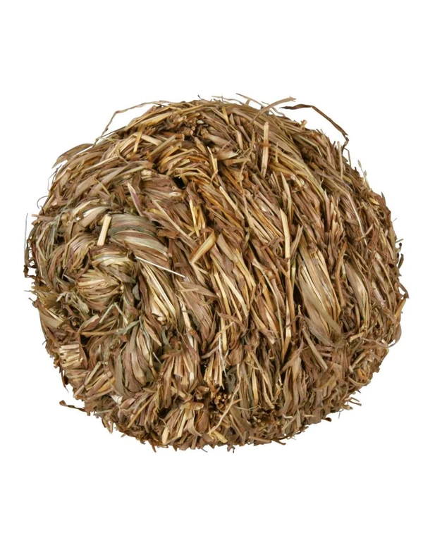 TRIXIE Ball mit Schelle Gras