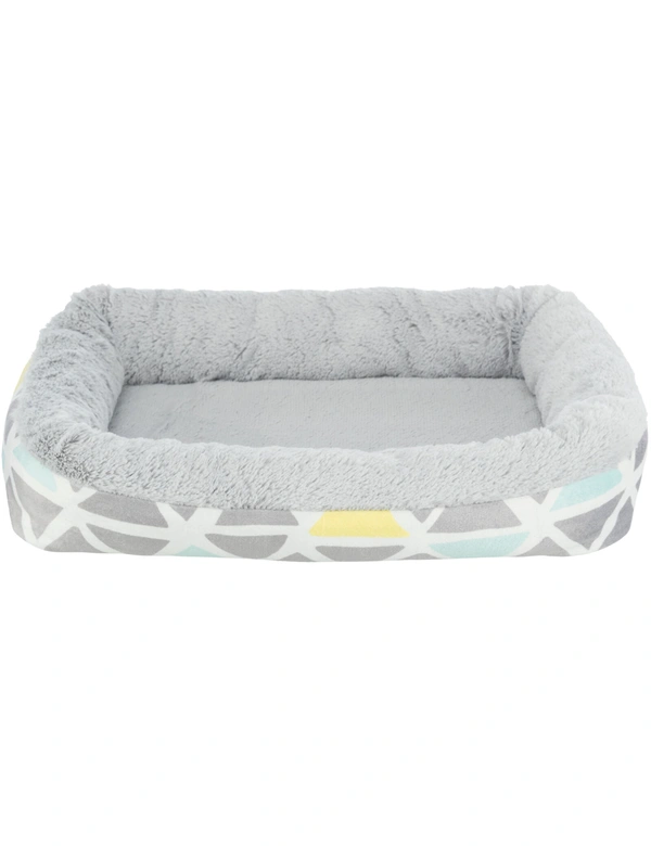 TRIXIE Kuschelbett Sunny eckig Plüsch