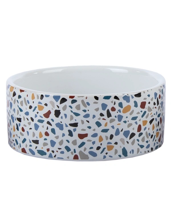 Petlando Keramik-Hundenapf Terrazzo