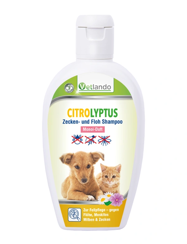 Petlando Citrolyptus Zecken- und Floh Shampoo