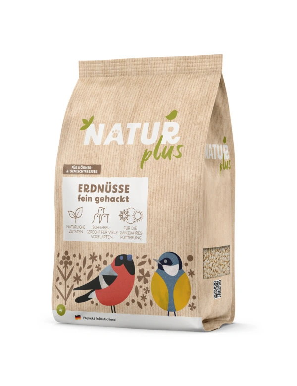 NATURplus Erdnüsse fein gehackt