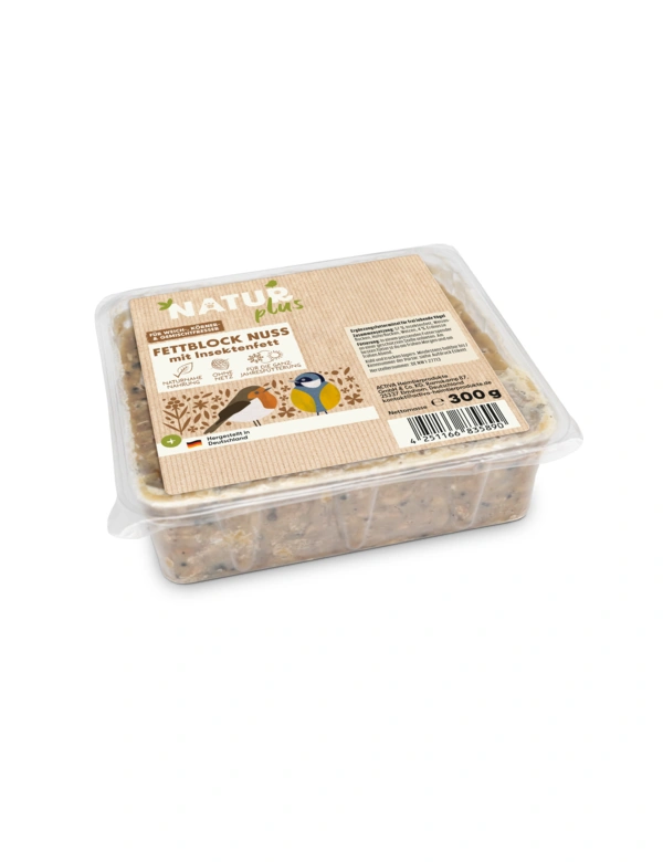 NATURplus Fettblock Nuss mit Insektenfett