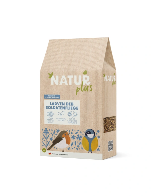 NATURplus Larven der Soldatenfliege