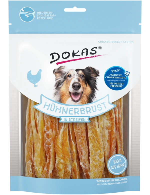 DOKAS Hühnerbrust in Streifen