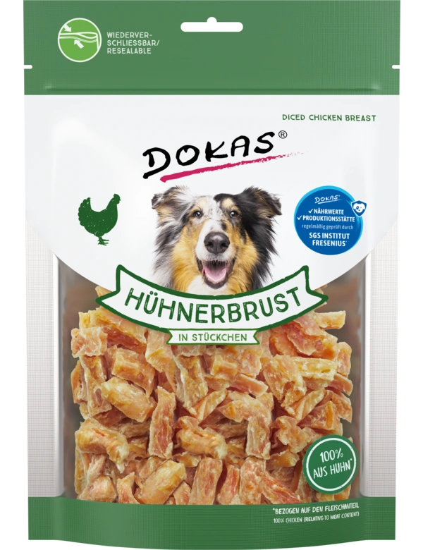 DOKAS in Stückchen
