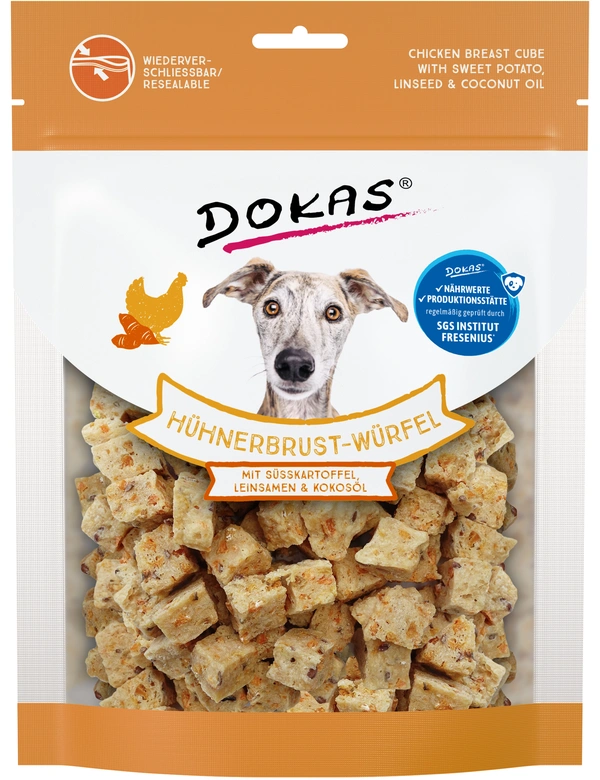 DOKAS Hühnerbrust-Würfel