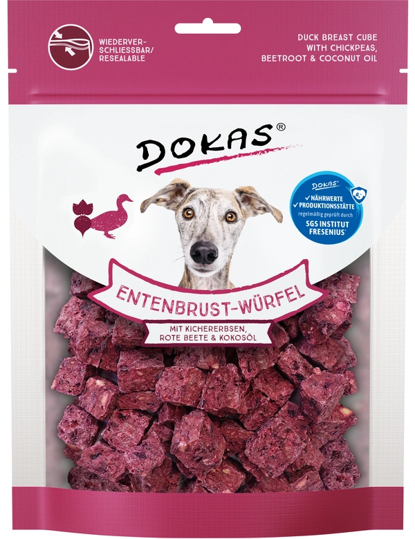 DOKAS Entenbrust-Würfeln