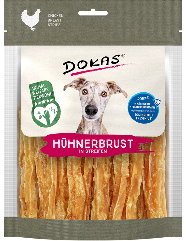 DOKAS Hühnerbrust in Streifen