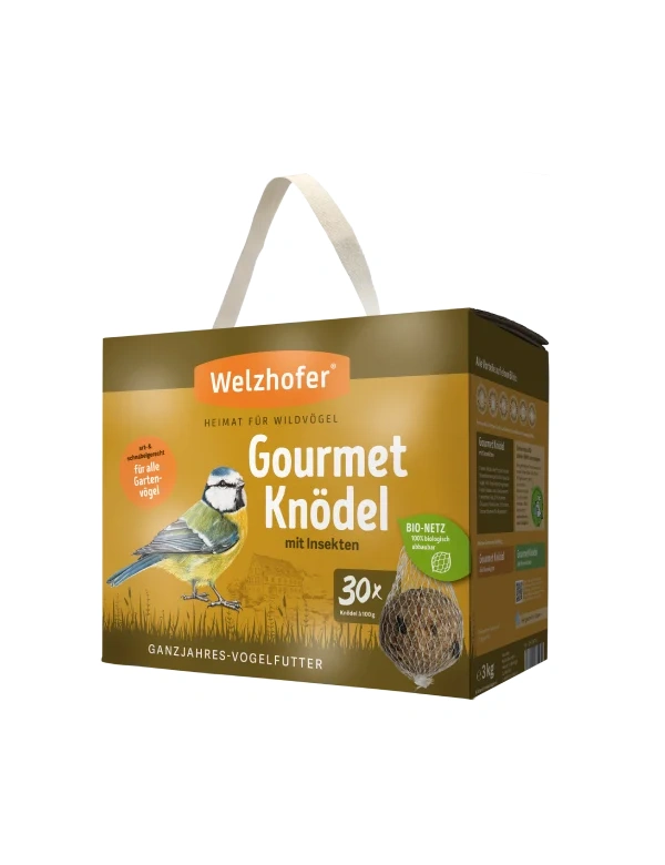Welzhofer Gourmetknödel Insekten im Bio-Netz
