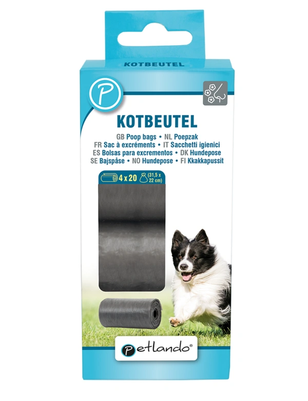 Petlando Kotbeutel 4er Pack mit Duft