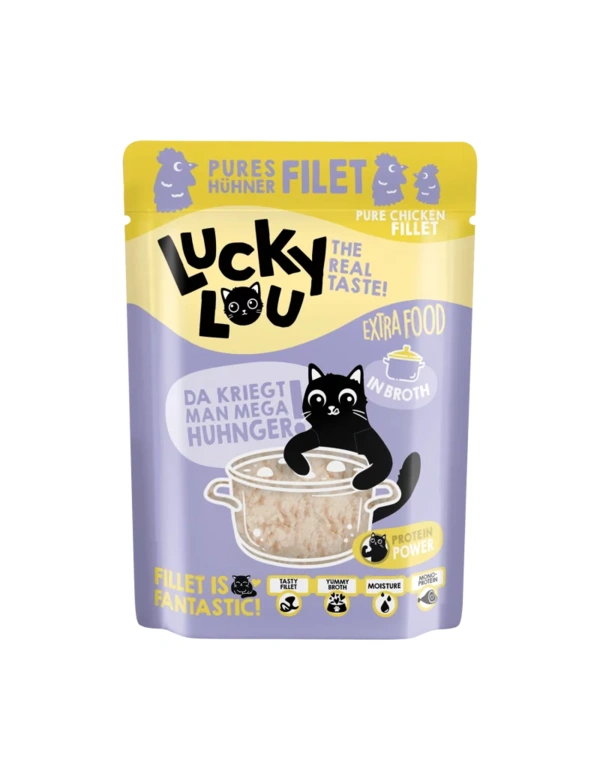 Lucky Lou Extra Food in Broth
