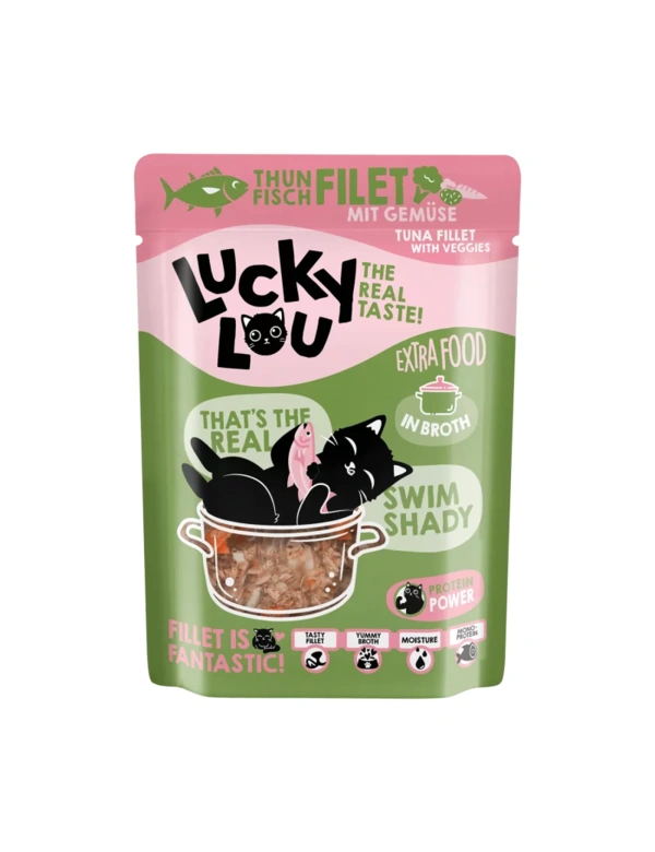 Lucky Lou Extra Food in Broth