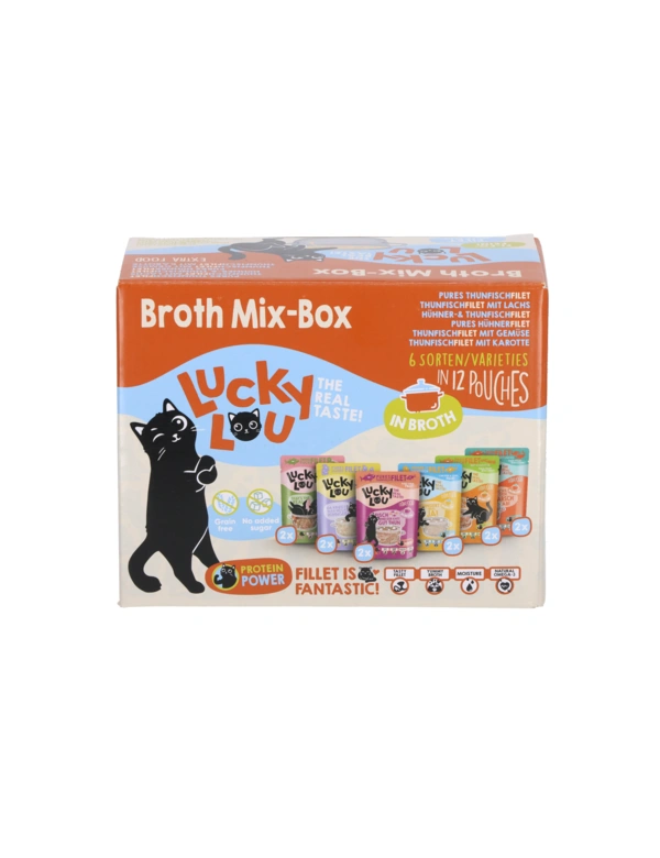 Lucky Lou Extrafood Broth-Mix-Box