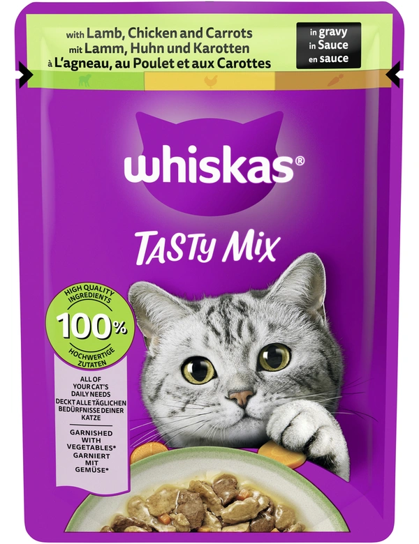 whiskas Tasty Mix in Sauce