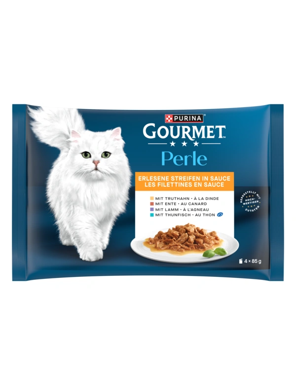GOURMET Perle Erlesene Streifen in Sauce Multipack
