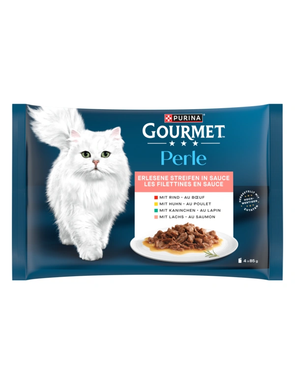 GOURMET Perle Erlesene Streifen in Sauce Multipack