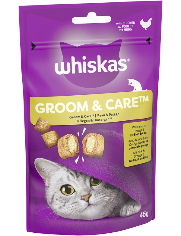 whiskas Groom + Care