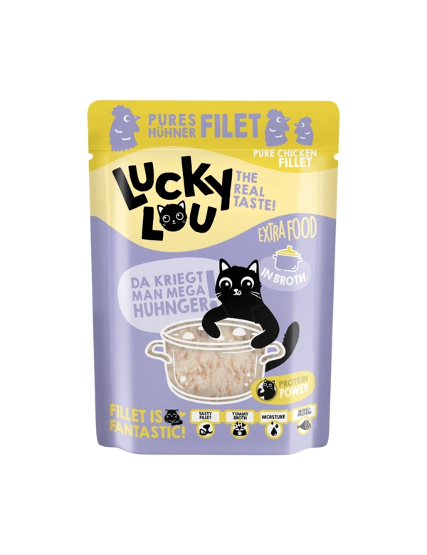 Lucky Lou Extrafood in Brühe