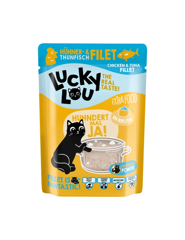 Lucky Lou Extrafood in Brühe