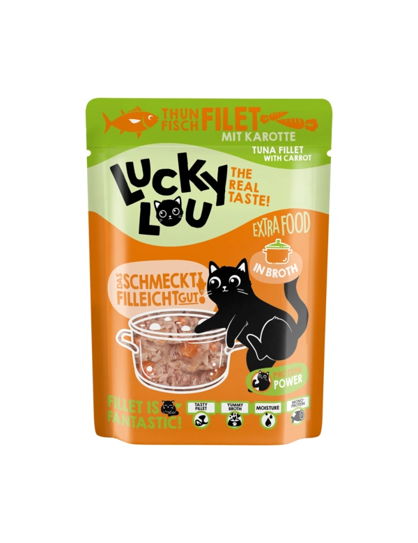 Lucky Lou Extrafood in Brühe