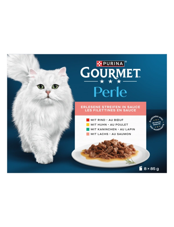 GOURMET Perle Erlesene Streifen in Sauce Multipack