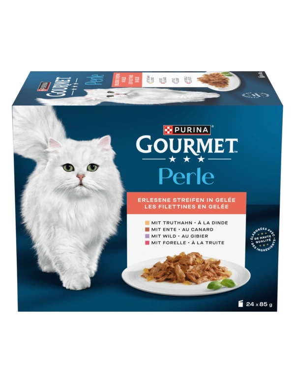 GOURMET Perle Erlesene Streifen in Gelée Multipack