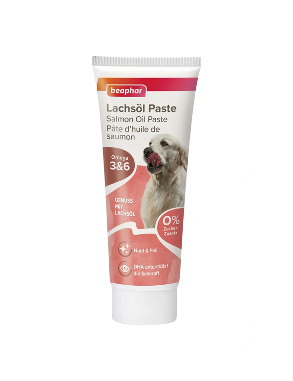 beaphar Lachsöl-Paste Hund