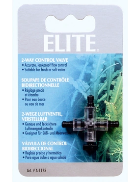 ELITE Plastik 3-Wege-Hahn