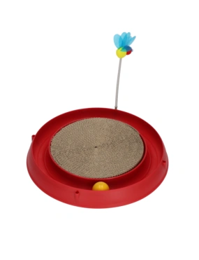 catit 3in1 mit Kratzer und Spielzeug