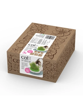 catit Senses 2.0 Cat Grass Kit 3 Stück