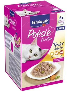 Vitakraft Poésie Création in Sauce Multipack