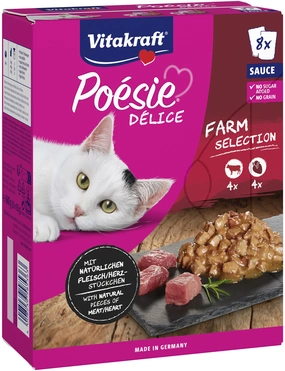 Vitakraft Poésie Délice Farm Selection in Sauce
