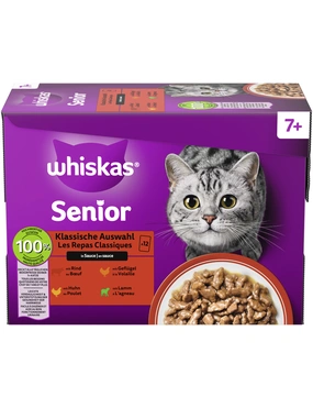 whiskas 7+ Klassische Auswahl in Sauce