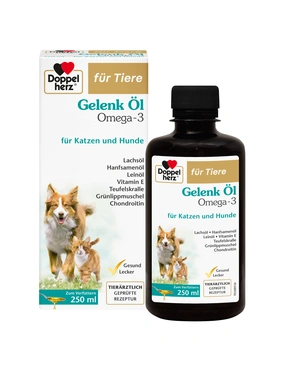 Doppelherz Gelenk Öl Katzen & Hunde