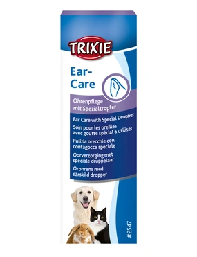 TRIXIE Ohrenpflege mit Spezialtropfer