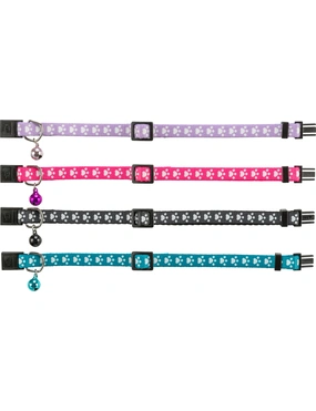 TRIXIE Katzenhalsband Pfotenmotiv
