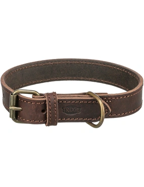 TRIXIE Rustic Fettleder-Halsband