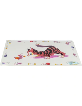 TRIXIE Napfunterlage Comic-Katze