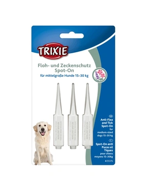 TRIXIE Floh- und Zeckenschutz Spot-On mittlere Hunde