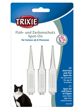 TRIXIE Floh- und Zeckenschutz Spot-On Katzen