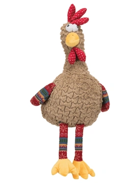 TRIXIE Hahn Plüschspielzeug für Hunde