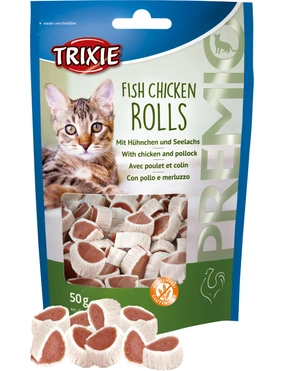 TRIXIE PREMIO Fish Chicken Rolls
