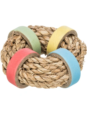 TRIXIE Seegras Ring mit Papierringen TRIXIE Seegras Ring mit Papierringen