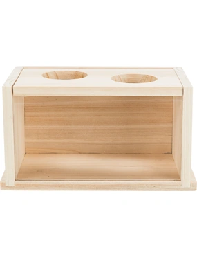 TRIXIE Sandbad Holz 2 Eingänge
