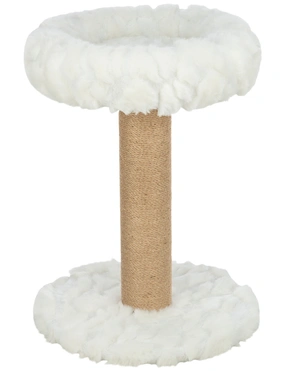TRIXIE Kratzbaum Mirella mit Bettchen weiß